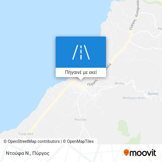 Nτούφα Ν. χάρτης
