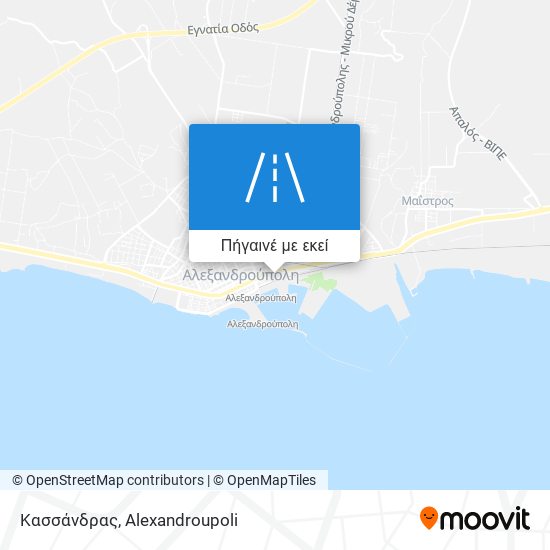 Κασσάνδρας χάρτης