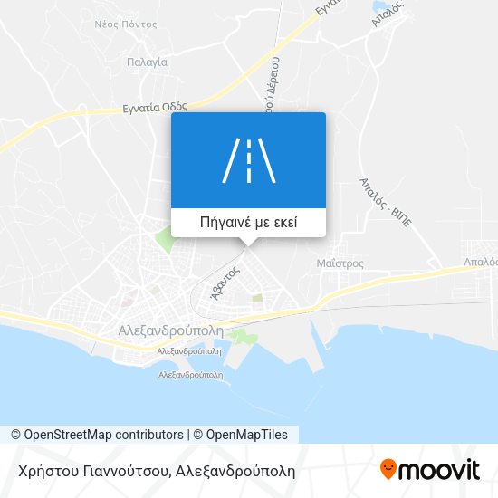 Χρήστου Γιαννούτσου χάρτης
