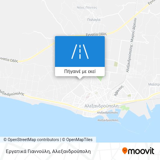 Εργατικά Γιαννούλη χάρτης