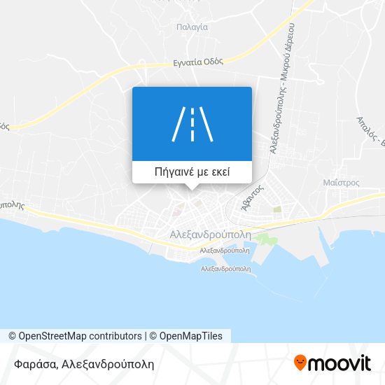 Φαράσα χάρτης