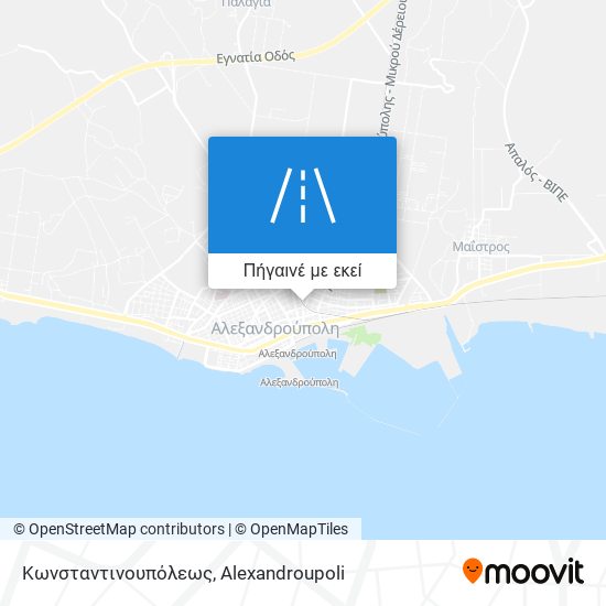 Κωνσταντινουπόλεως χάρτης