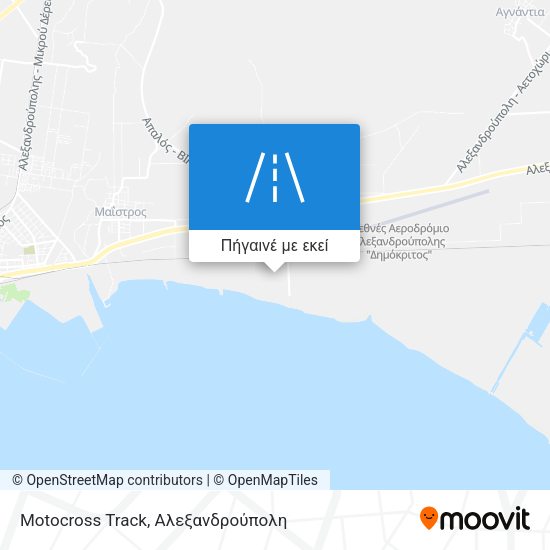 Motocross Track χάρτης