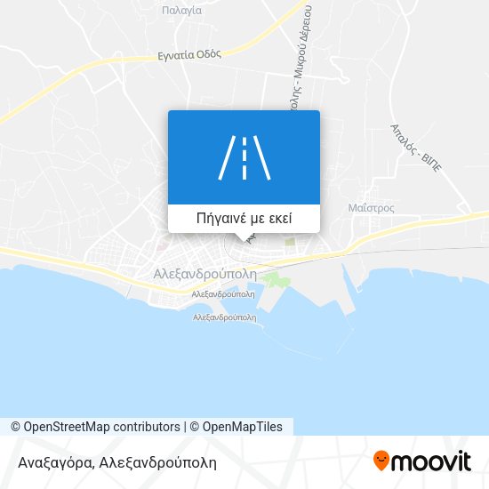 Αναξαγόρα χάρτης
