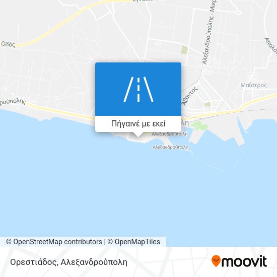 Ορεστιάδος χάρτης