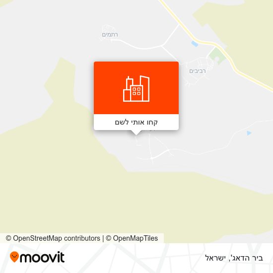 מפת ביר הדאג'