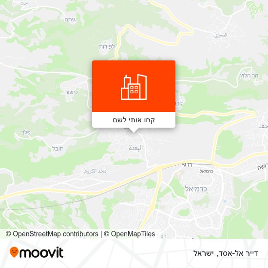מפת דייר אל-אסד