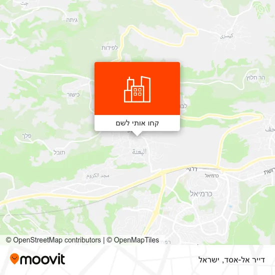 מפת דייר אל-אסד