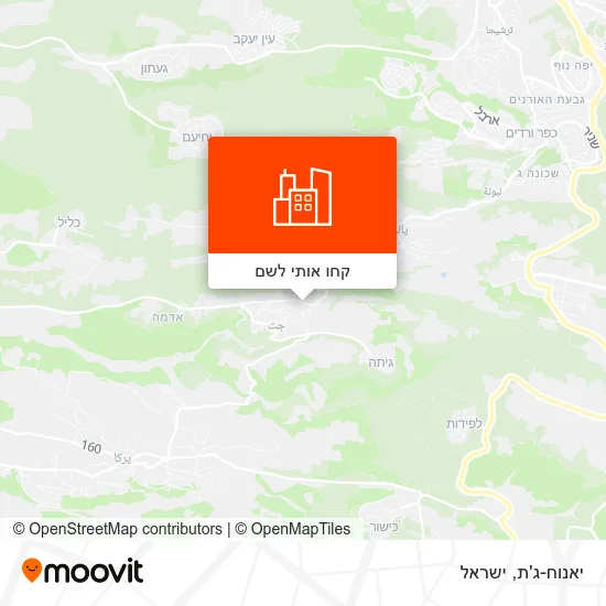 מפת יאנוח-ג'ת