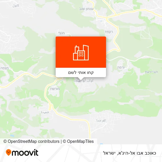 מפת כאוכב אבו אל-היג'א