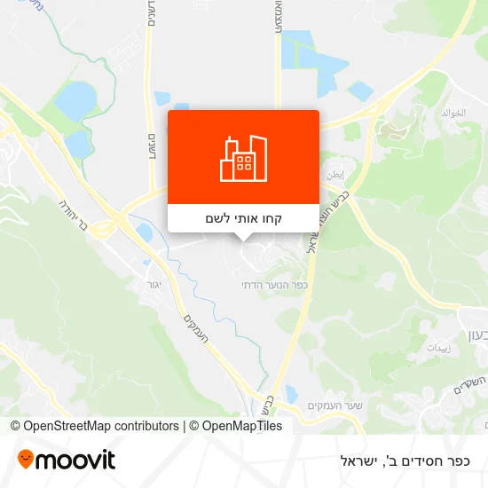 מפת כפר חסידים ב'
