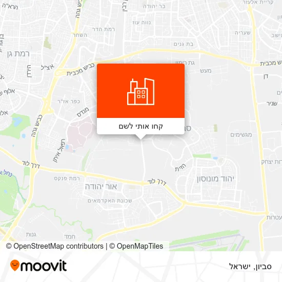 מפת סביון