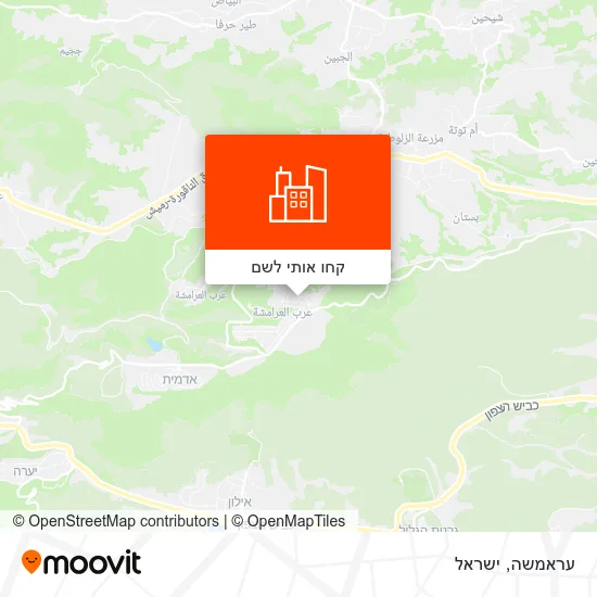מפת עראמשה