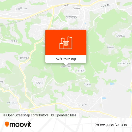 מפת ערב אל נעים