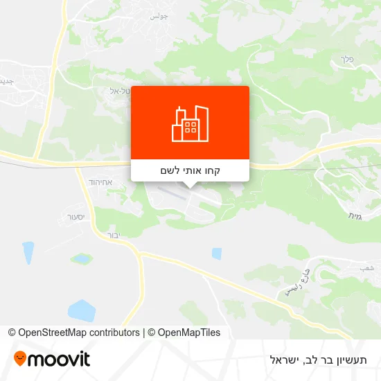 מפת תעשיון בר לב