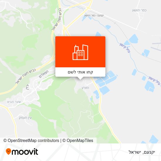 מפת יקנעם