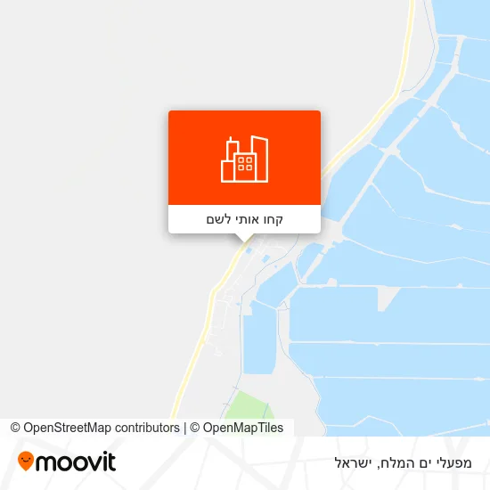 מפת מפעלי ים המלח