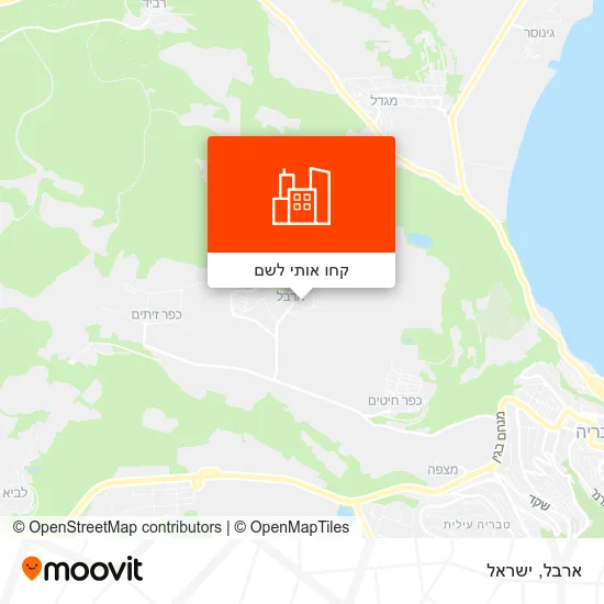 מפת ארבל