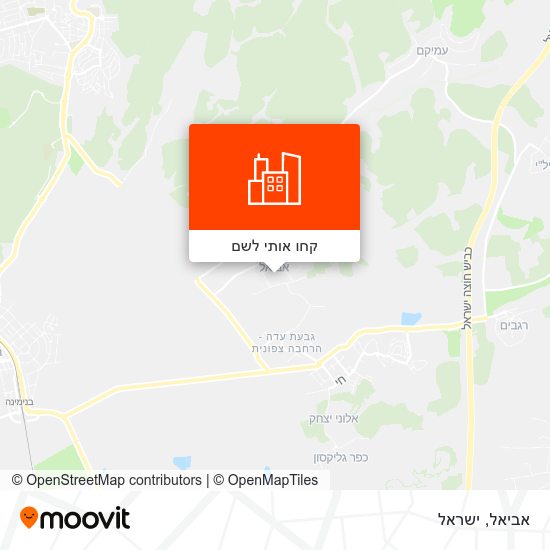 מפת אביאל