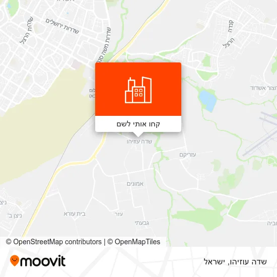 מפת שדה עוזיהו