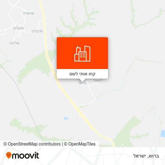 מפת ברוש
