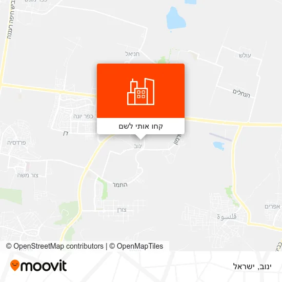 מפת ינוב