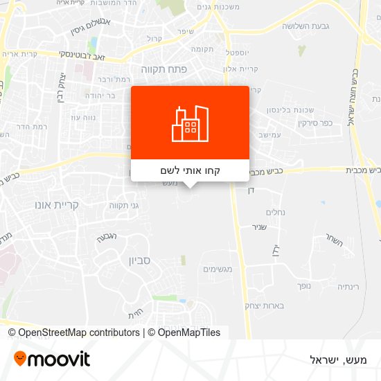 מפת מעש