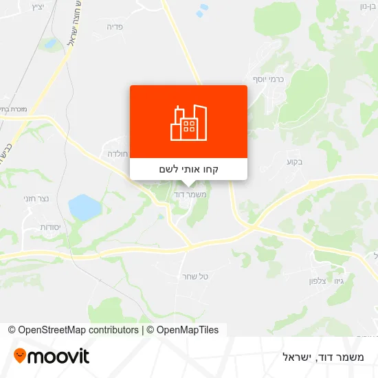 מפת משמר דוד