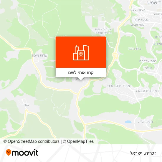 מפת זכריה