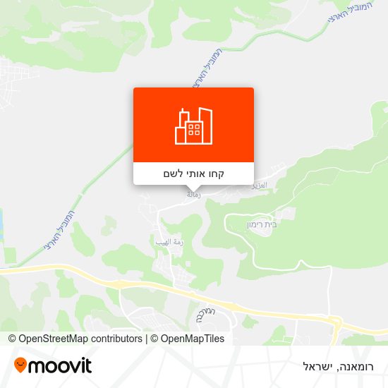 מפת רומאנה