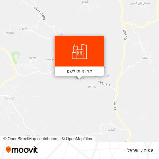 מפת עמיחי