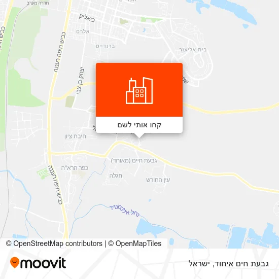 מפת גבעת חים איחוד