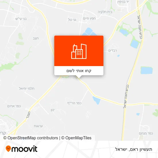מפת תעשיון ראם