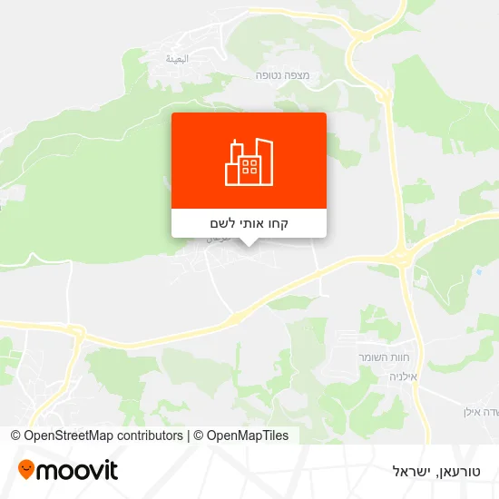 מפת טורעאן