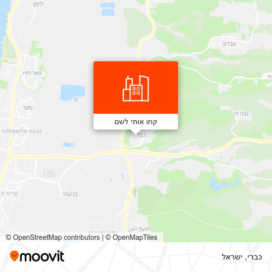 מפת כברי