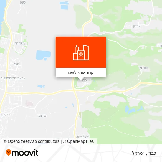 מפת כברי