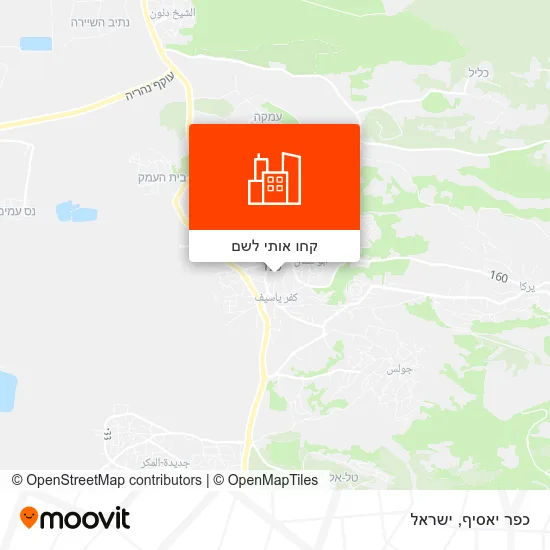 מפת כפר יאסיף