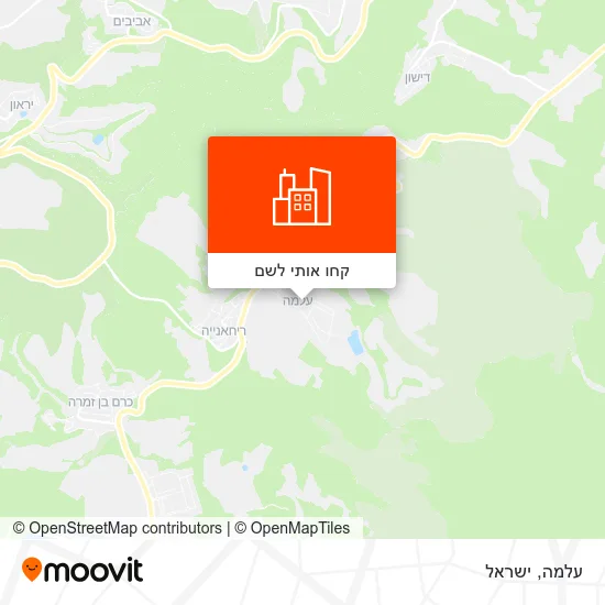 מפת עלמה