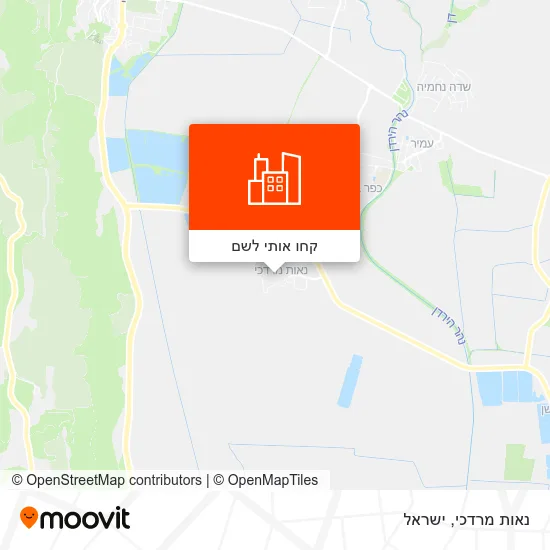 מפת נאות מרדכי
