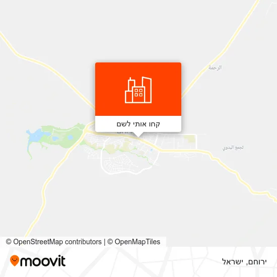 מפת ירוחם