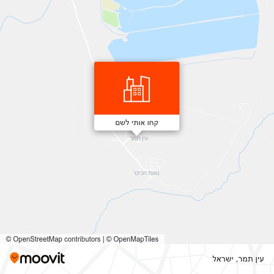 מפת עין תמר