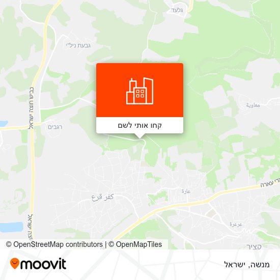 מפת מנשה