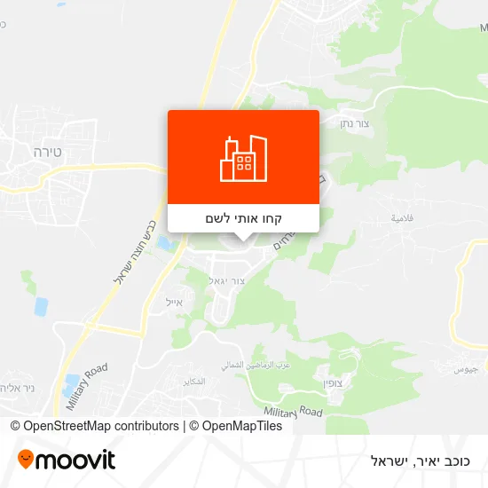 מפת כוכב יאיר