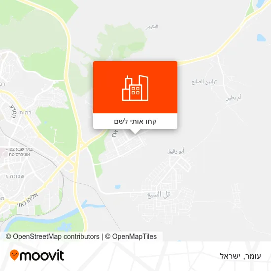 מפת עומר