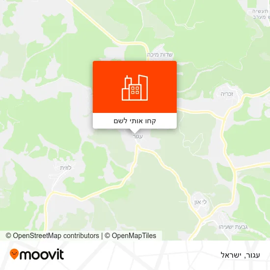 מפת עגור