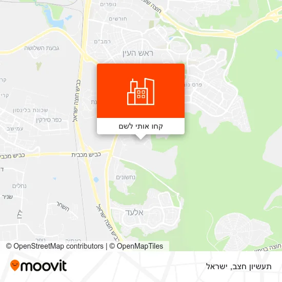 מפת תעשיון חצב