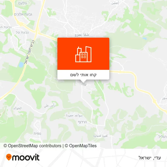 מפת עדי