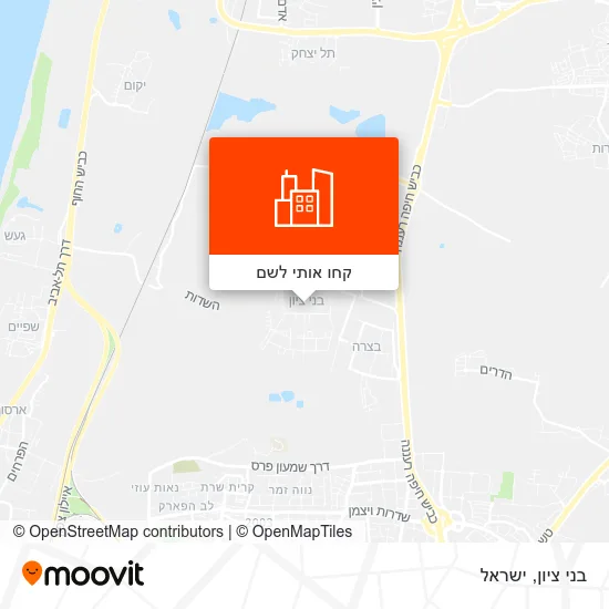 מפת בני ציון