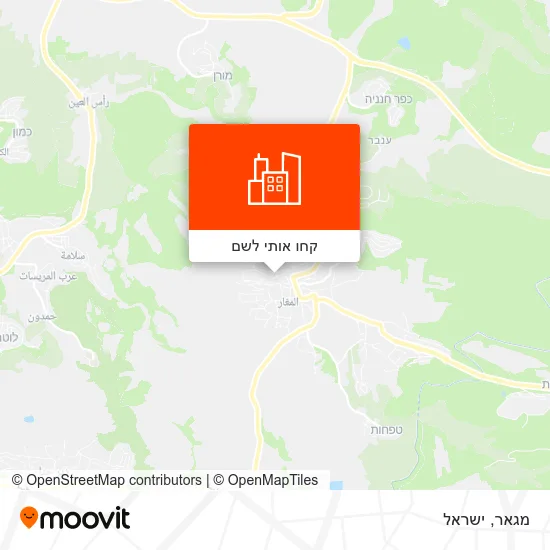 מפת מגאר