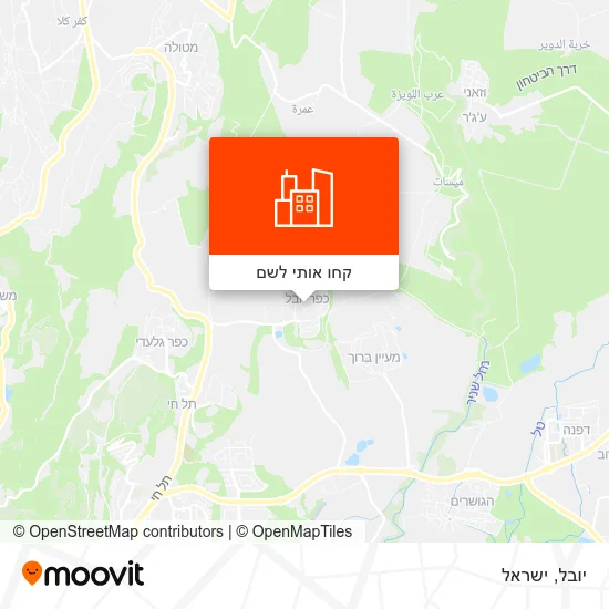מפת יובל